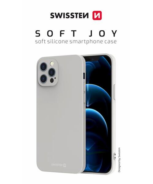 POUZDRO SWISSTEN SOFT JOY PRO SAMSUNG A146 GALAXY A14 5G KAMENNĚ ŠEDÉ