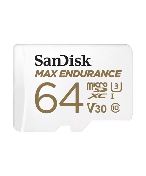 SanDisk Max Endurance/micro SDXC/64GB/100MBps/UHS-I U3 / Class 10/+ Adaptér