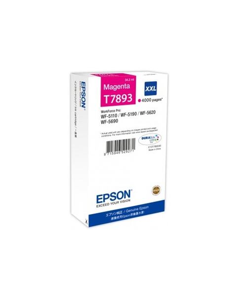 WF-5xxx Series Ink Cartridge XXL Magenta T7893