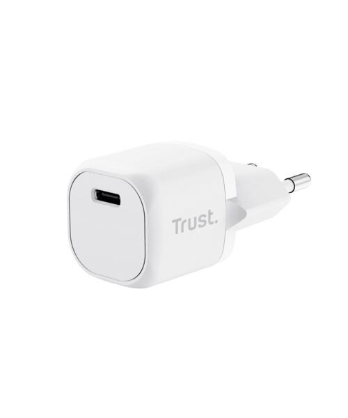 TRUST MAXO 20W USB-C CHARGER WHITE