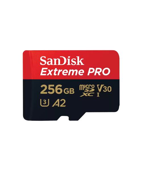 SanDisk Extreme PRO/micro SDXC/256GB/UHS-I U3 / Class 10/+ Adaptér