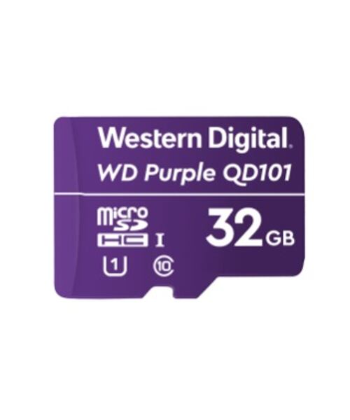 WESTERN DIGITAL WD Purple microSDHC 32GB Class 10 U1