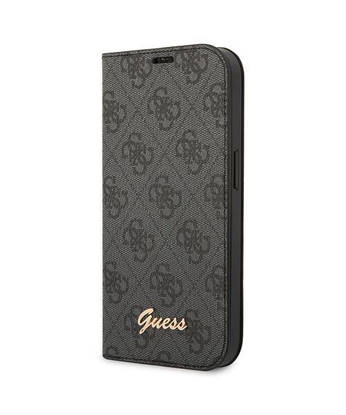 Guess PC/TPU 4G Metal Camera Outline Book Pouzdro pro iPhone 14 Pro Black