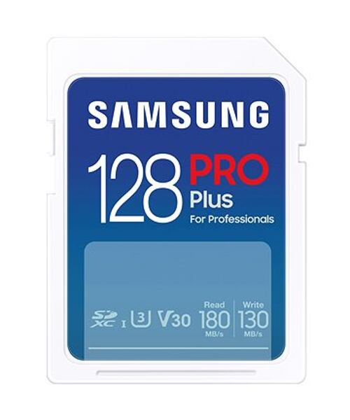 Samsung/SDXC/128GB/USB 3.0/USB-A/Class 10/+ Adaptér/Modrá