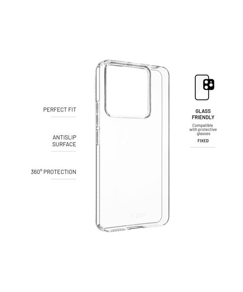 FIXED TPU Gel Case for Xiaomi Redmi Note 13 Pro 5G/POCO X6 5G, clear