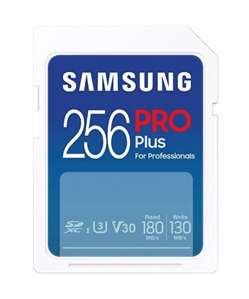 Samsung/SDXC/256GB/Class 10/Modrá