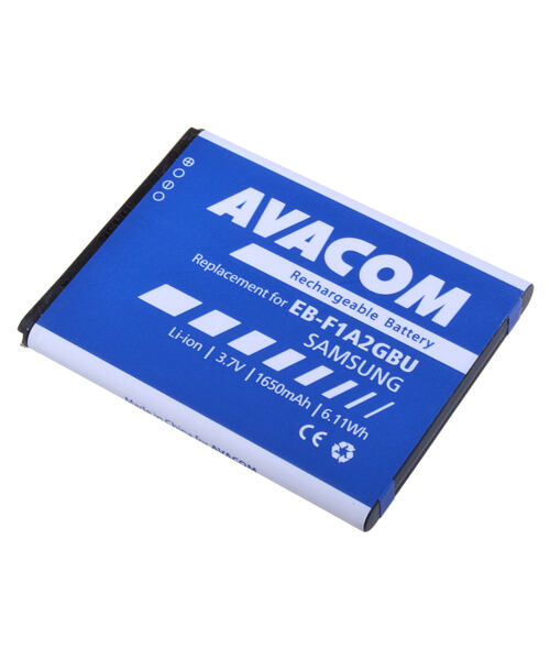 Baterie AVACOM GSSA-I9100-S1650A do mobilu Samsung i9100 Li-Ion 3,7V 1650mAh (náhrada EB-F1A2GBU)