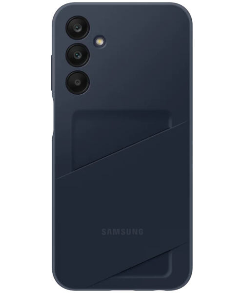 Samsung Zadní kryt s kapsou na kartu pro Samsung Galaxy A25 5G Blue Black