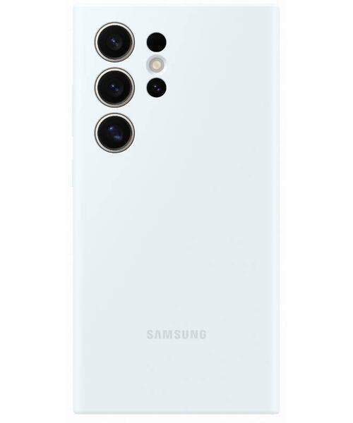 Samsung Silikonový zadní kryt S24 Ultra White