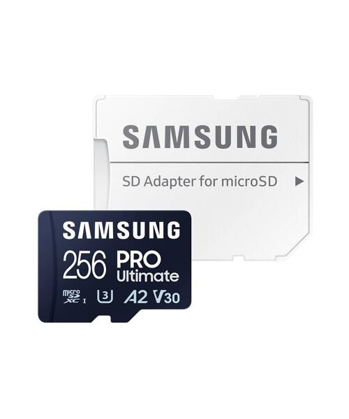 Samsung micro SDXC 256GB PRO Ultimate + SD adaptér