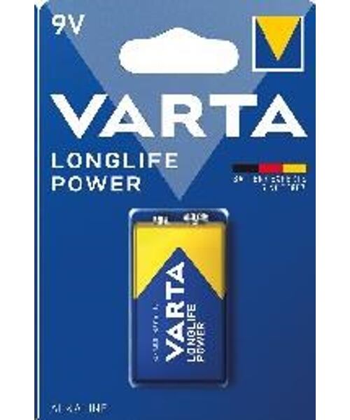 Varta 6LR61/1BP Longlife POWER (HIGH ENERGY) 6LP3146